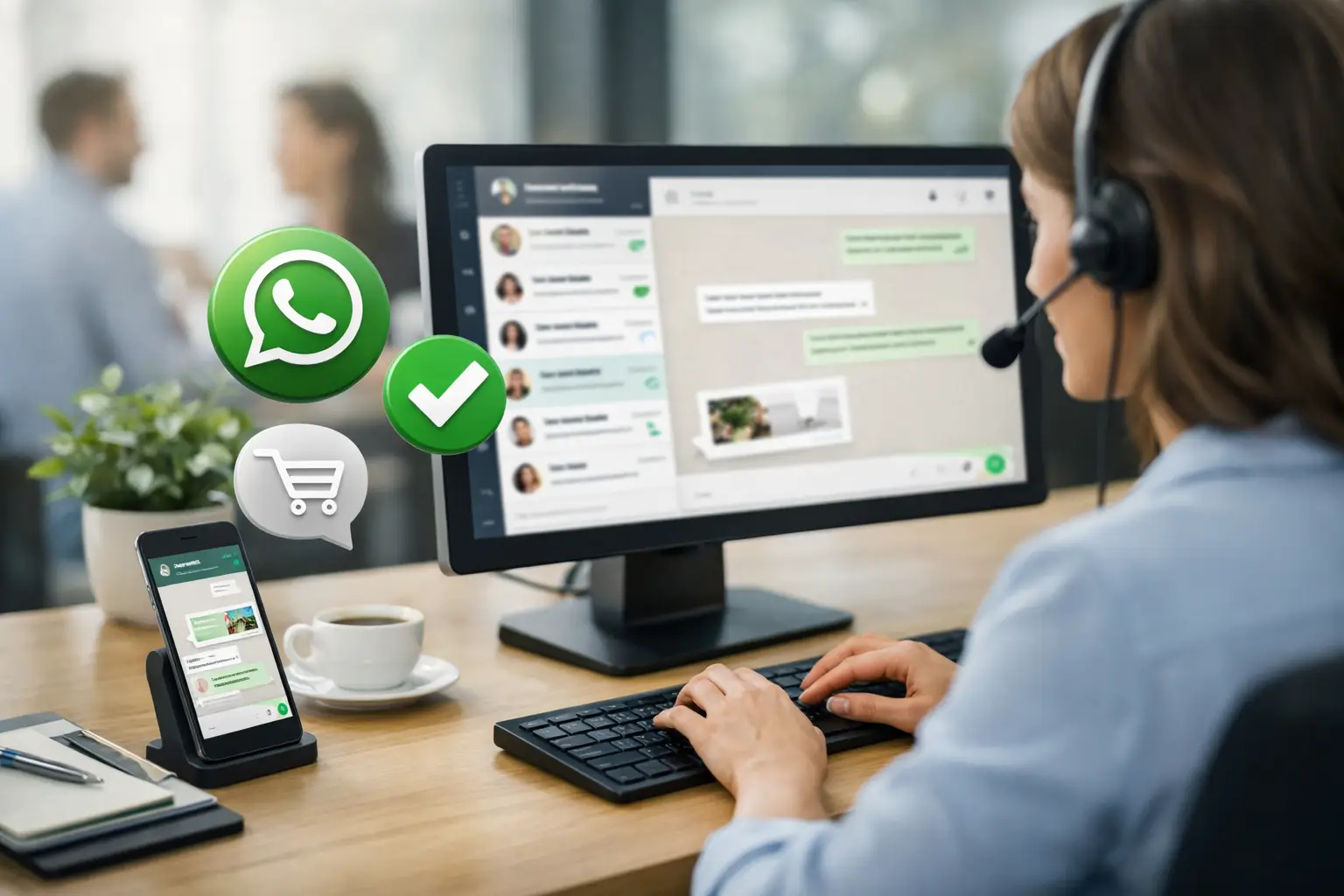 Atendimento WhatsApp que vende sem virar caos